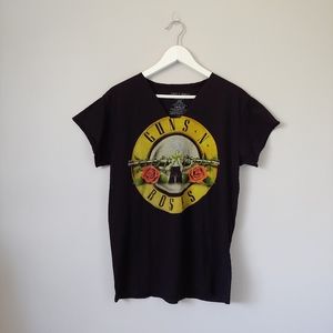 2017 Guns N' Roses Official Bullet Logo Short Sleeve T-Shirt Size Medium